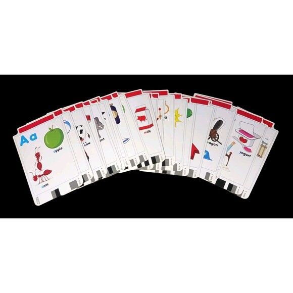 Playskool Alphie Talking Learning Robot w/ 25 Cards Tested 2009 Hasbro EUC Video - Picture 5 of 7